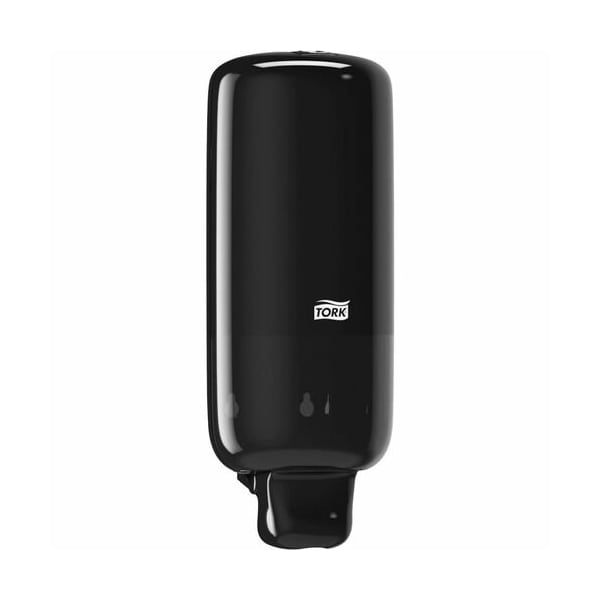 Tork FOAM SKINCARE MANUAL DISPENSER, 1 L BOTTLE, 33 OZ BOTTLE, 4.45in X 4.13in X 11.26in, BLACK TRK571508 - main